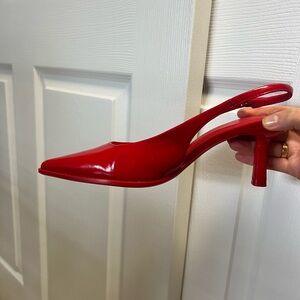 NEVER WORN cute red slingbacks (just don’t fit me)!